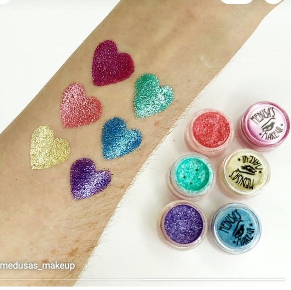 💙🌟🧚♀️ASTEROID Medusa Makeup Loose Glitter Pot NWT - Picture 4 of 8